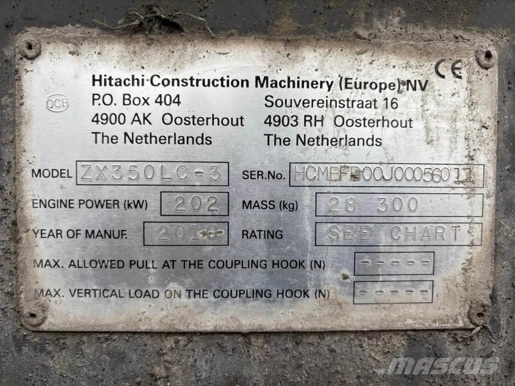 Hitachi ZX350LC-3 Pelle sur chenilles
