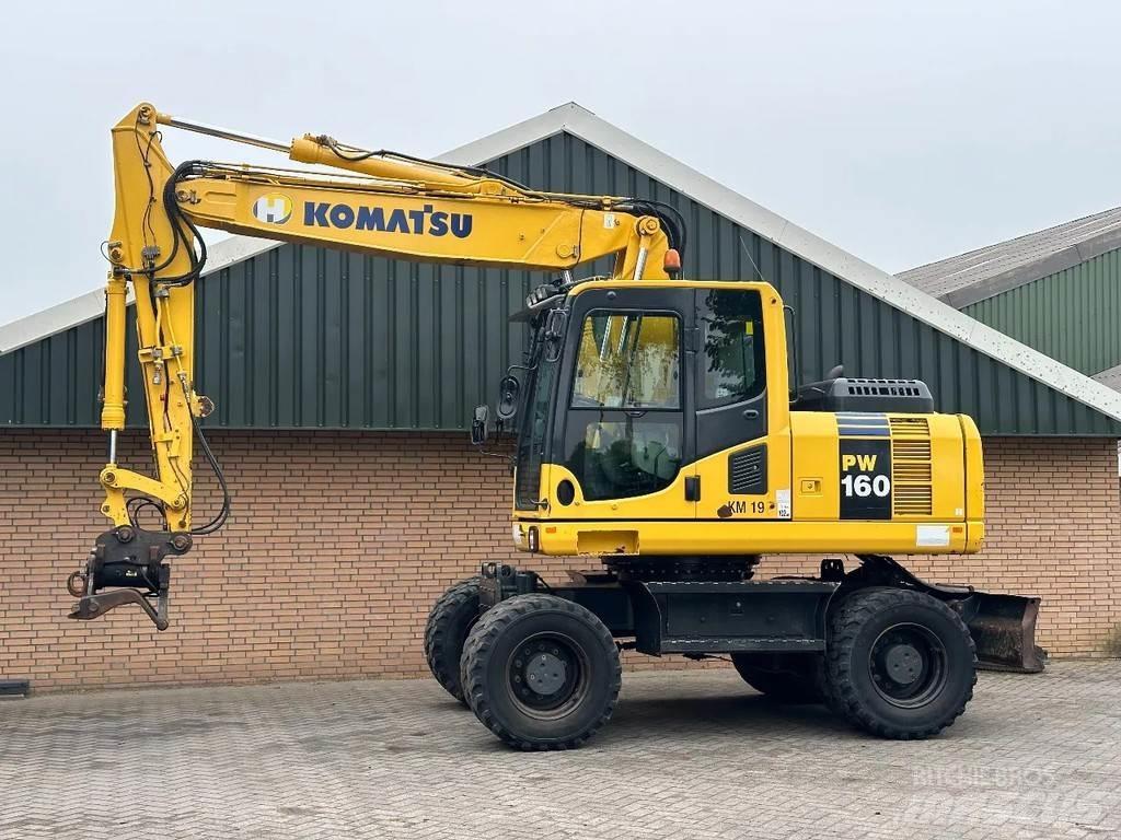 Komatsu PW160-8 Pelle sur pneus