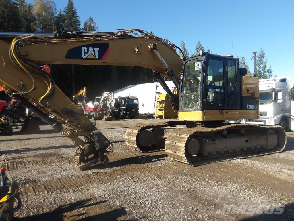 CAT 328 D Pelle sur chenilles