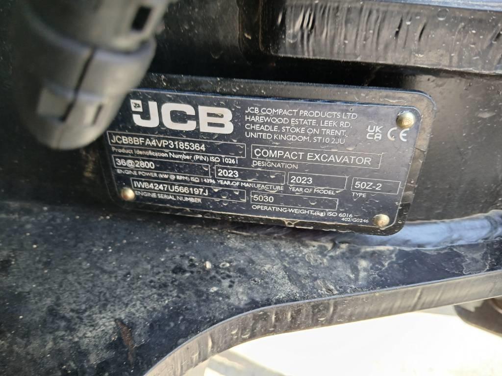 JCB 50 Z-2 Mini pelle < 7t