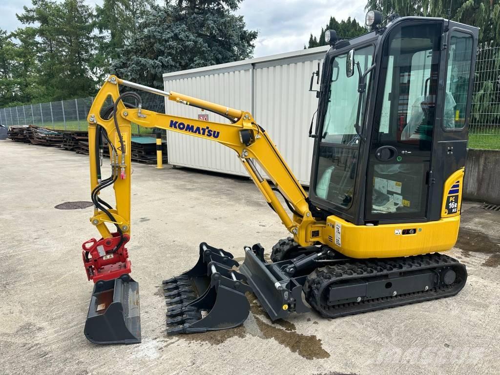 Komatsu PC 16 R-3HS Mini pelle < 7t