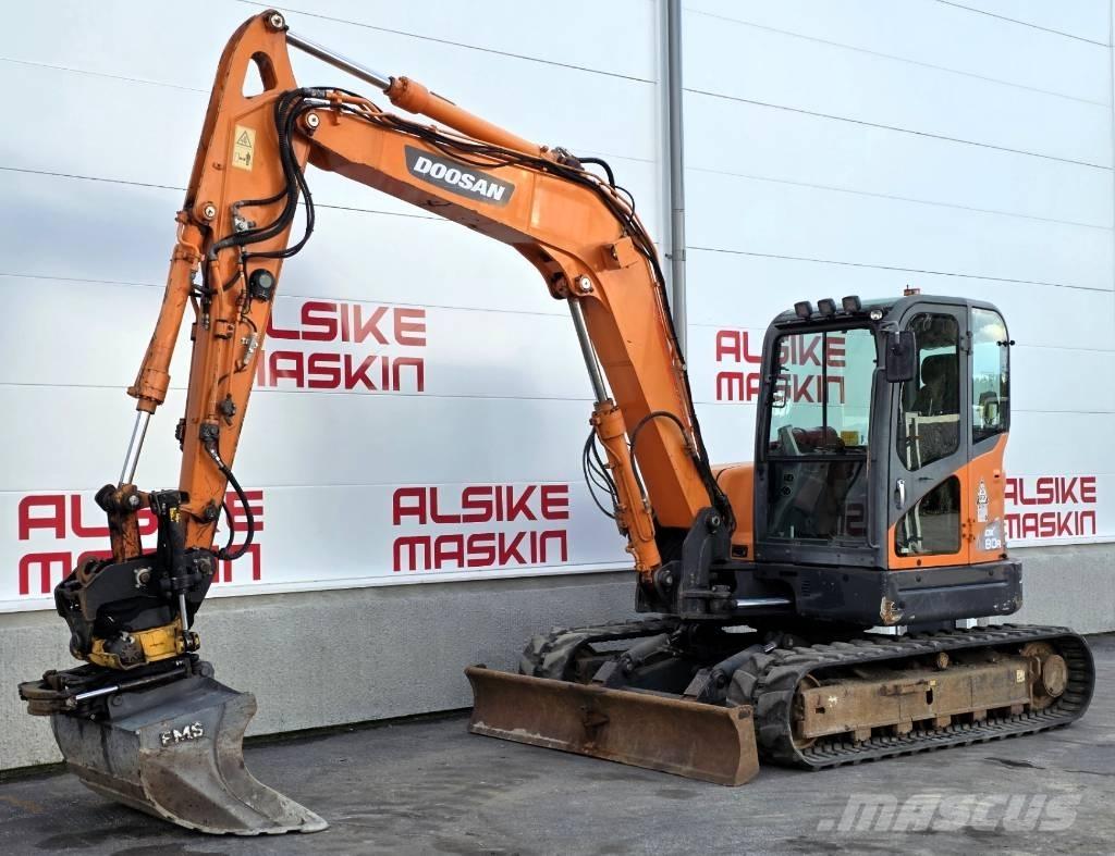 Doosan DX 80 R Mini pelle 7t-12t