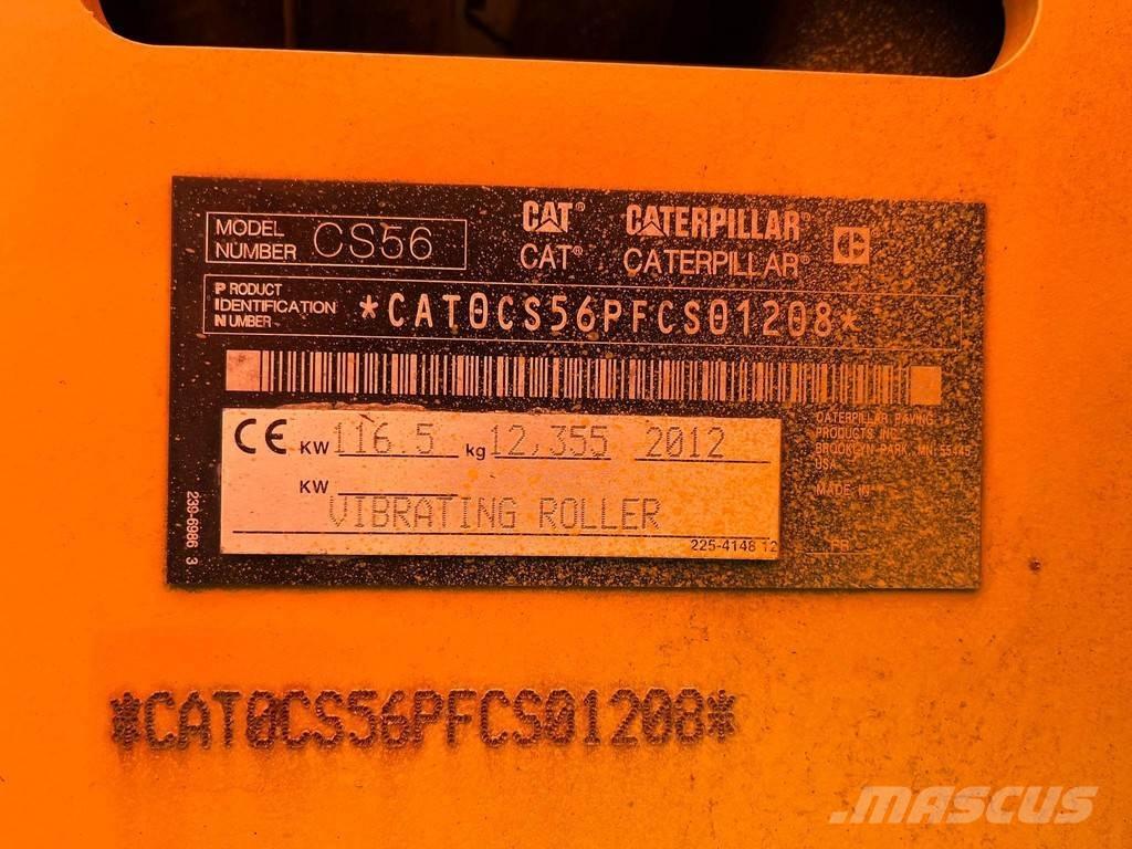 CAT CS 56 AC Rouleaux monocylindre
