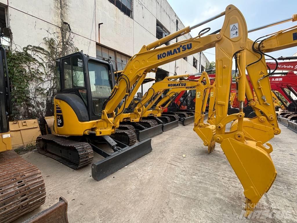 Komatsu PC35MR Mini pelle < 7t