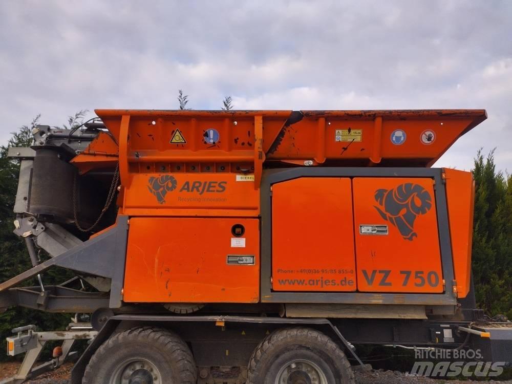 Arjes VZ 750 Broyeur à déchets