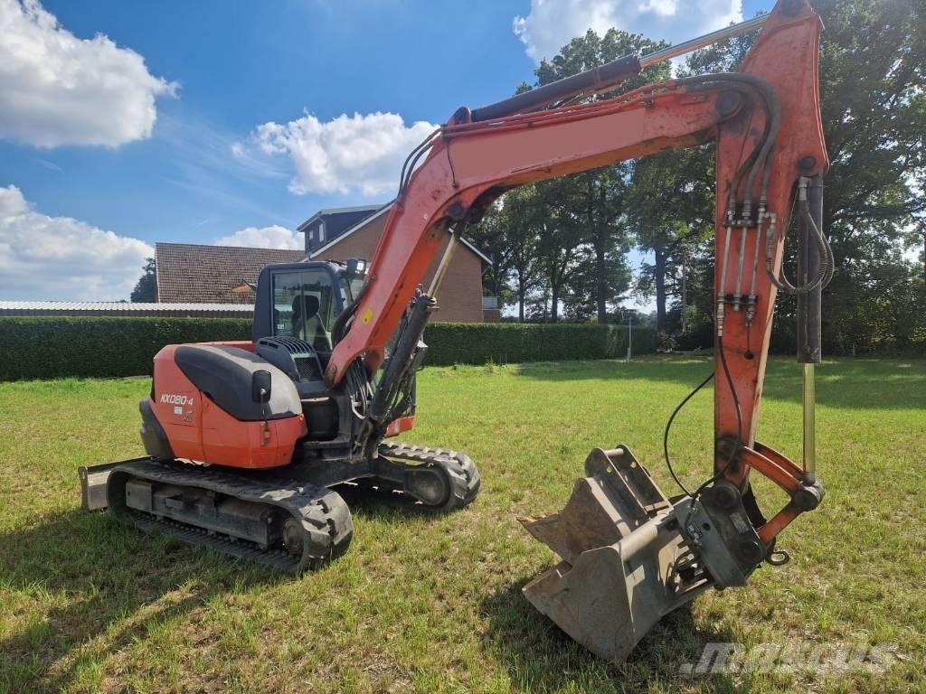 Kubota KX 080-4 Mini pelle 7t-12t