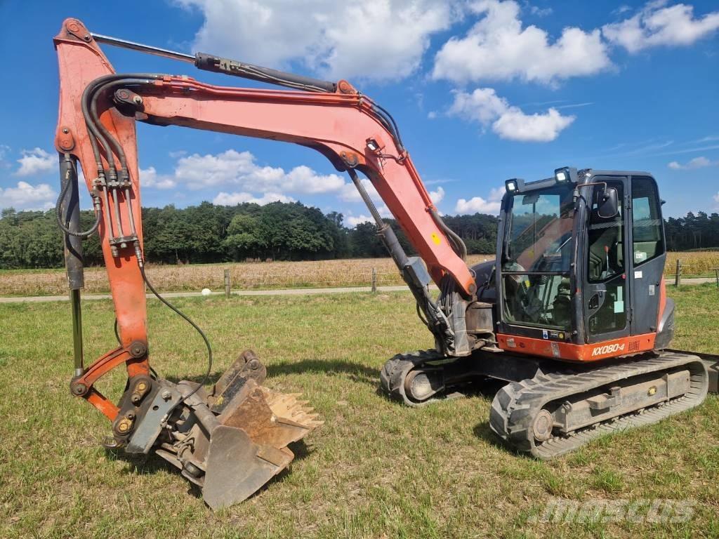 Kubota KX 080-4 Mini pelle 7t-12t