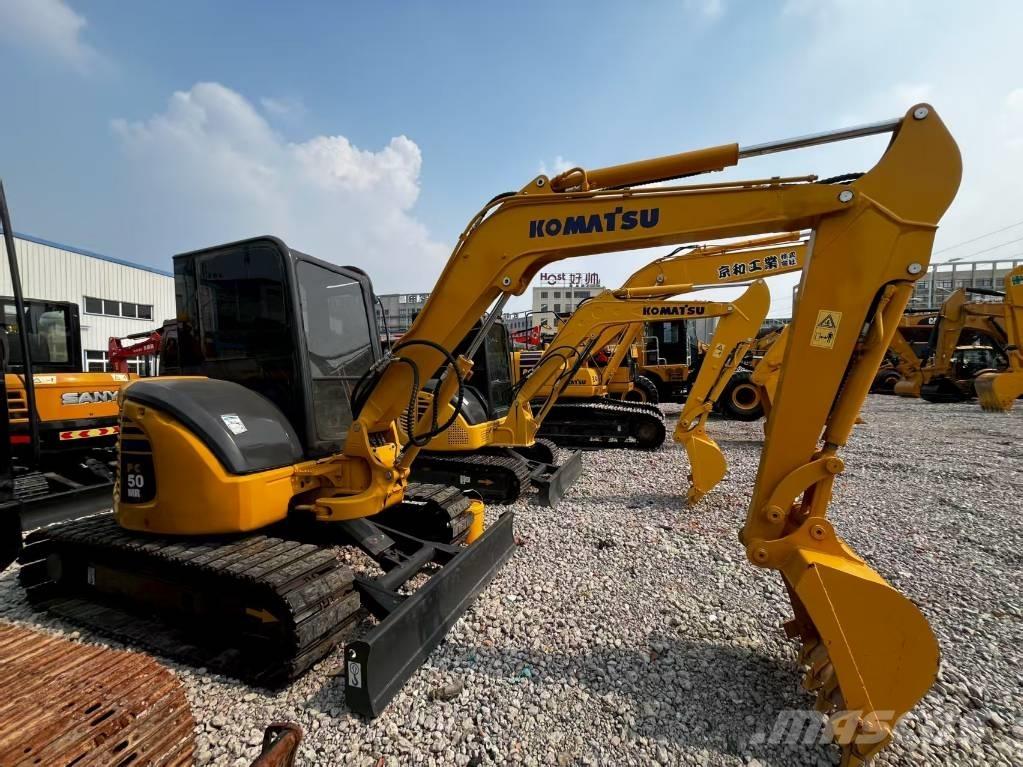 Komatsu PC 50 MR Mini pelle < 7t