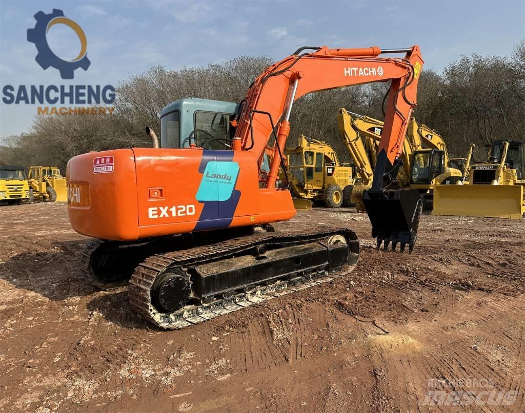 Hitachi EX 120 Pelle sur chenilles