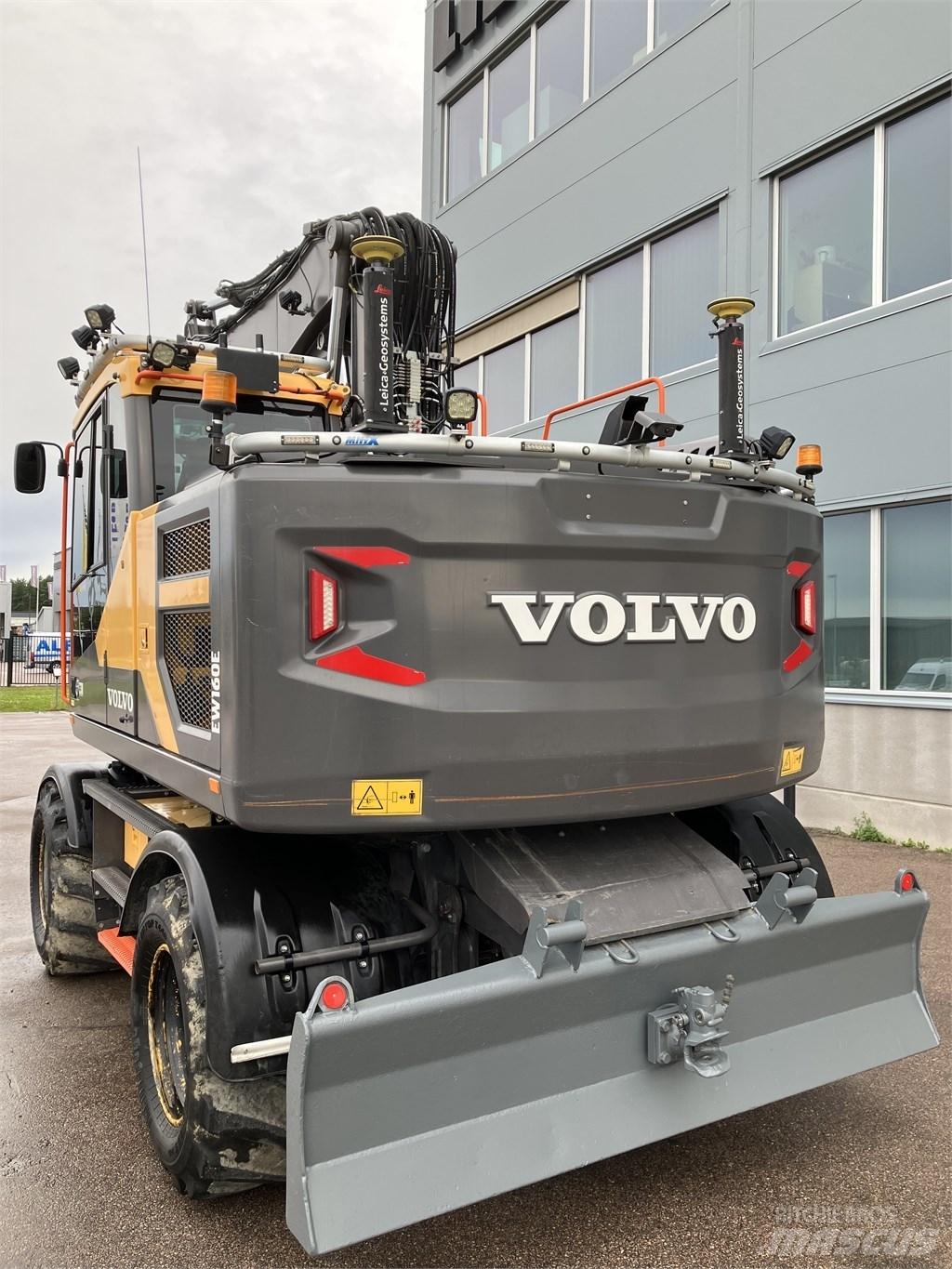 Volvo EW 160 E Pelle sur pneus