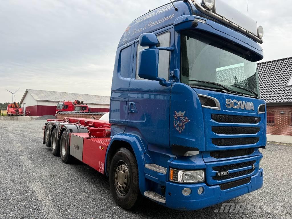 Scania R520 8x4 Chariots à câble démontable