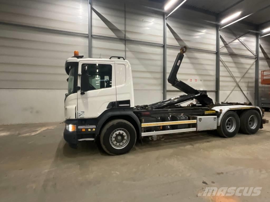 Scania P 410 6X4 Camion ampliroll