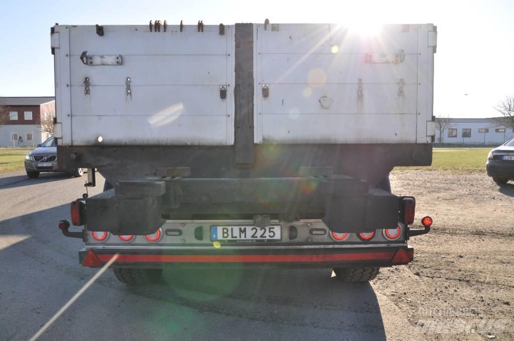 HRD NTS Semi remorque plateau ridelle