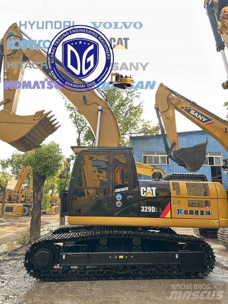 CAT CAT329D2 Pelle sur chenilles