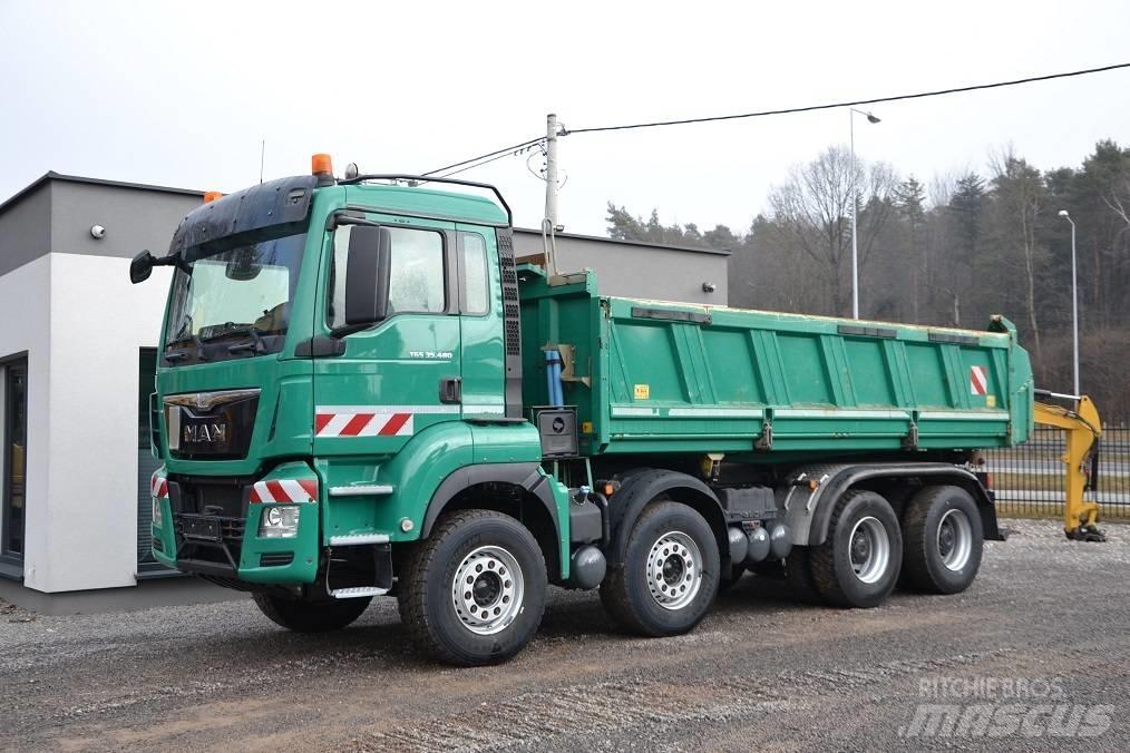 MAN TGS 35 480 Camion benne