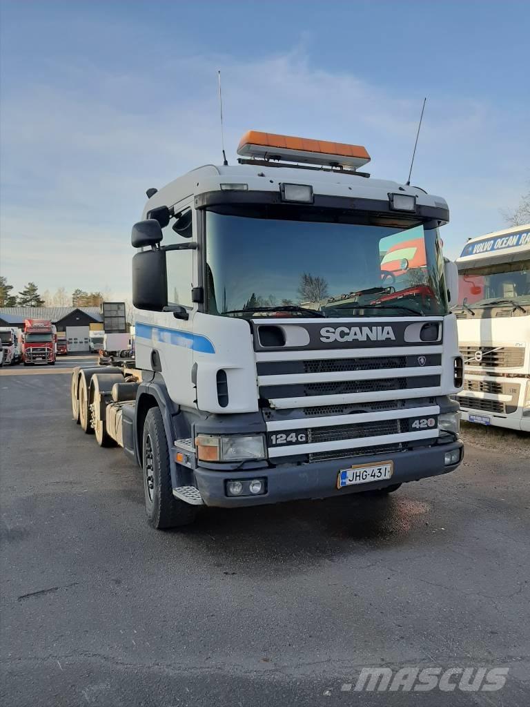 Scania P 124 Camion ampliroll