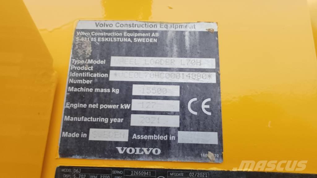 Volvo L 70 H Chargeuse sur pneus