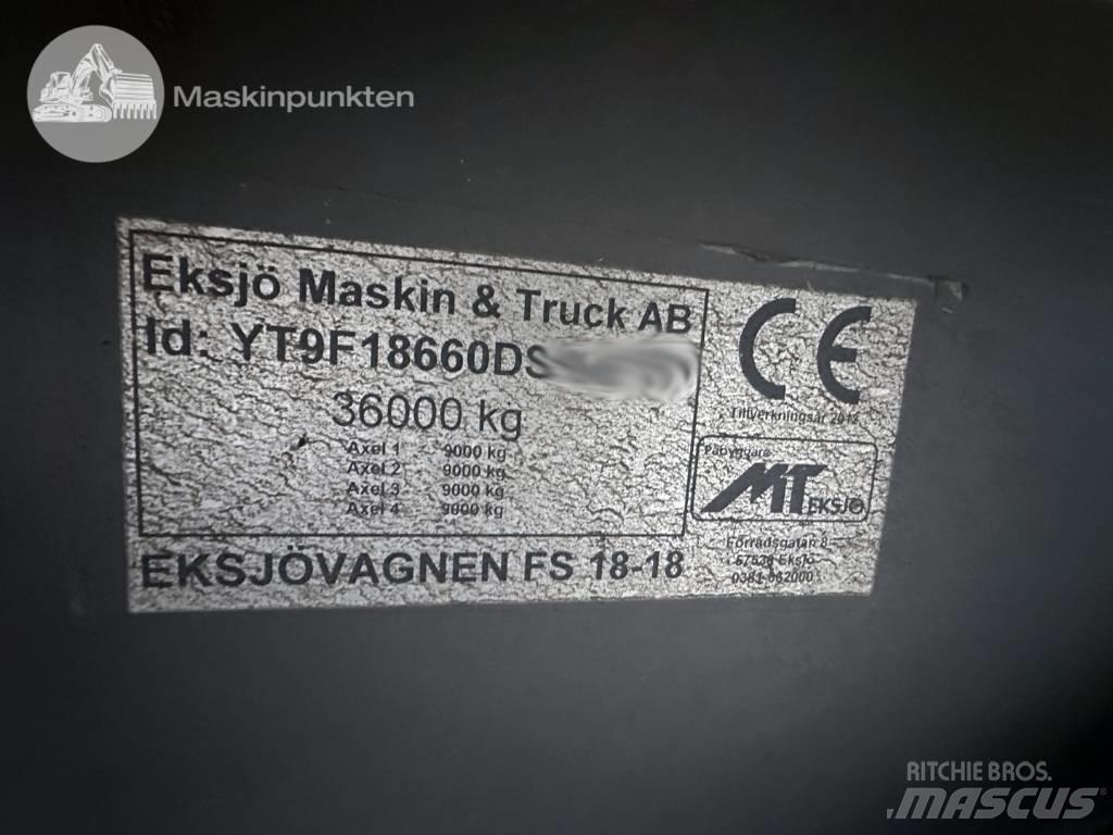  Eksjövagnen FS 18-18 Remorque pour copeaux de bois