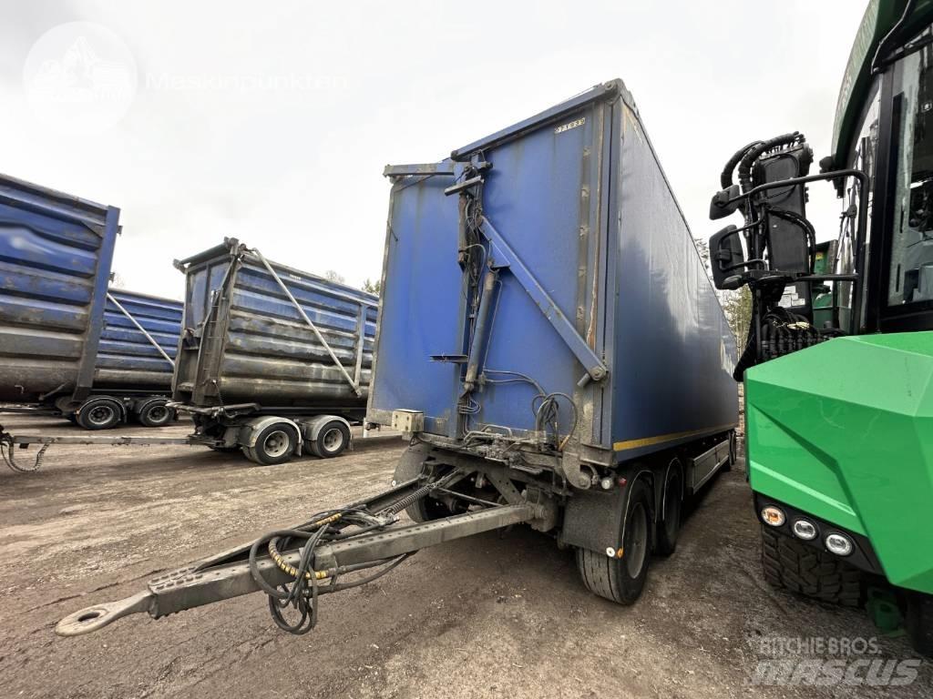  Eksjövagnen FS 18-18 Remorque pour copeaux de bois