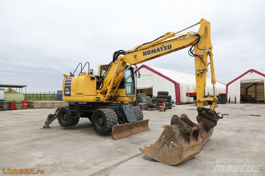 Komatsu PW 148-10 Pelle sur pneus