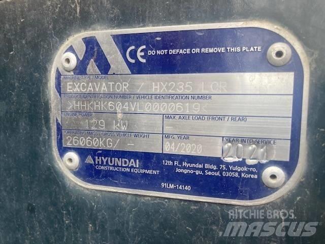 Hyundai HX 235 LCRD Pelle sur chenilles