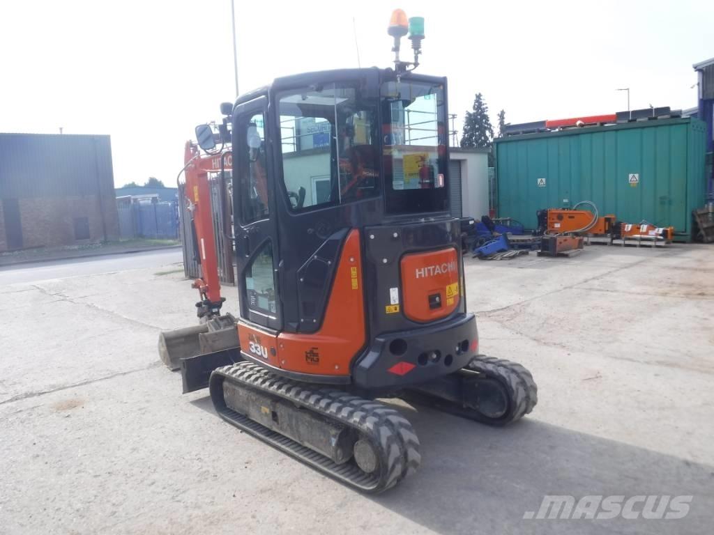 Hitachi ZX 33 U-6 Mini pelle < 7t