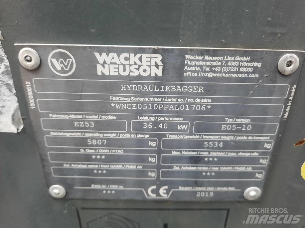 Wacker Neuson EZ 53 Mini pelle < 7t