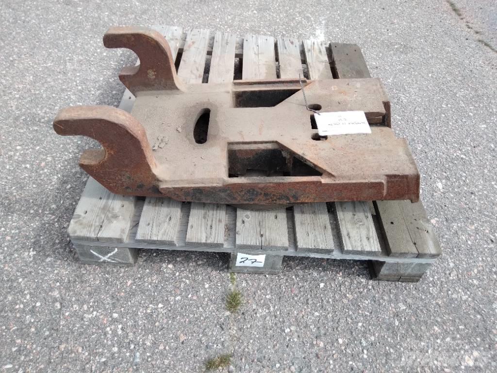 Engcon varaosia Rotateur
