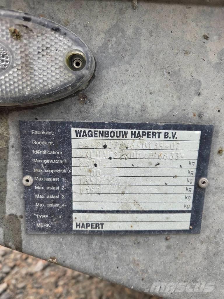 Hapert TA Carriole, remorque légère