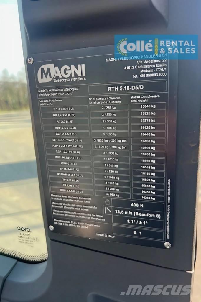 Magni RTH 5.18 | 2024 Chariot télescopique