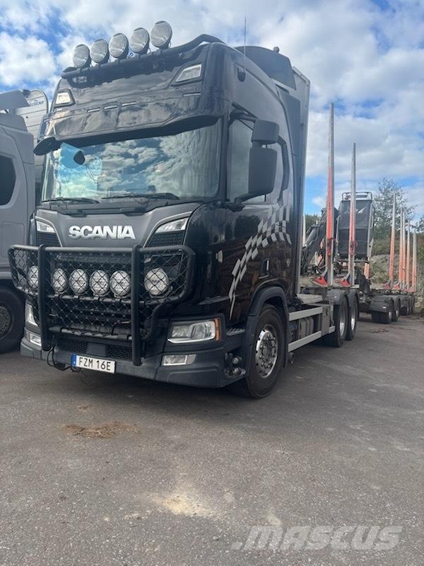 Scania R650B6X4NB Camion grumier