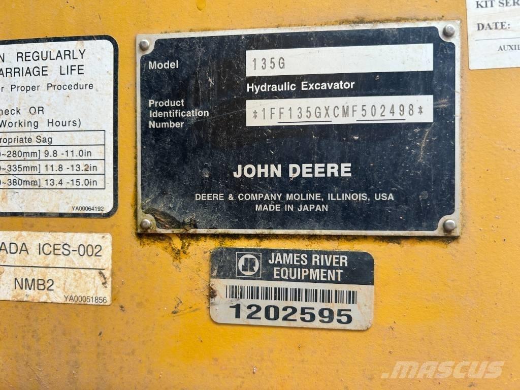 DEERE 135G Pelle sur chenilles