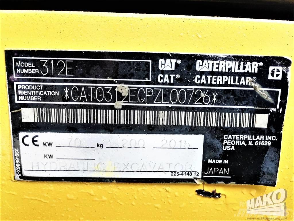 CAT 312 E Pelle sur chenilles