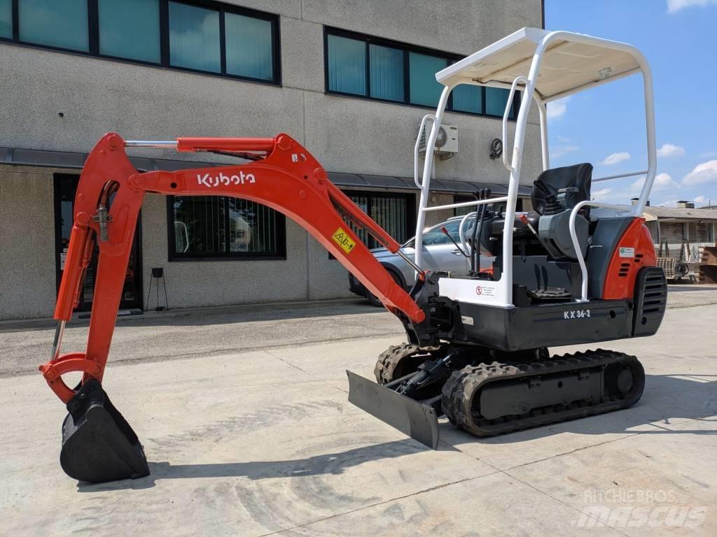 Kubota KX 36-3 Mini pelle < 7t