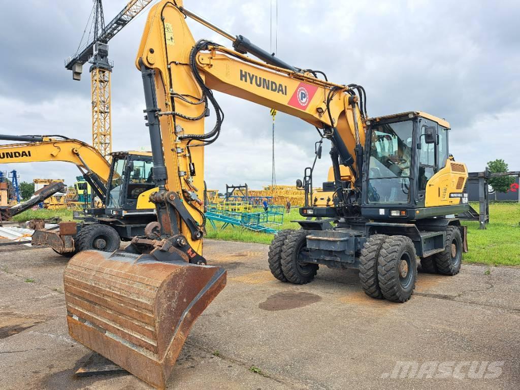Hyundai HW160 Pelle sur pneus