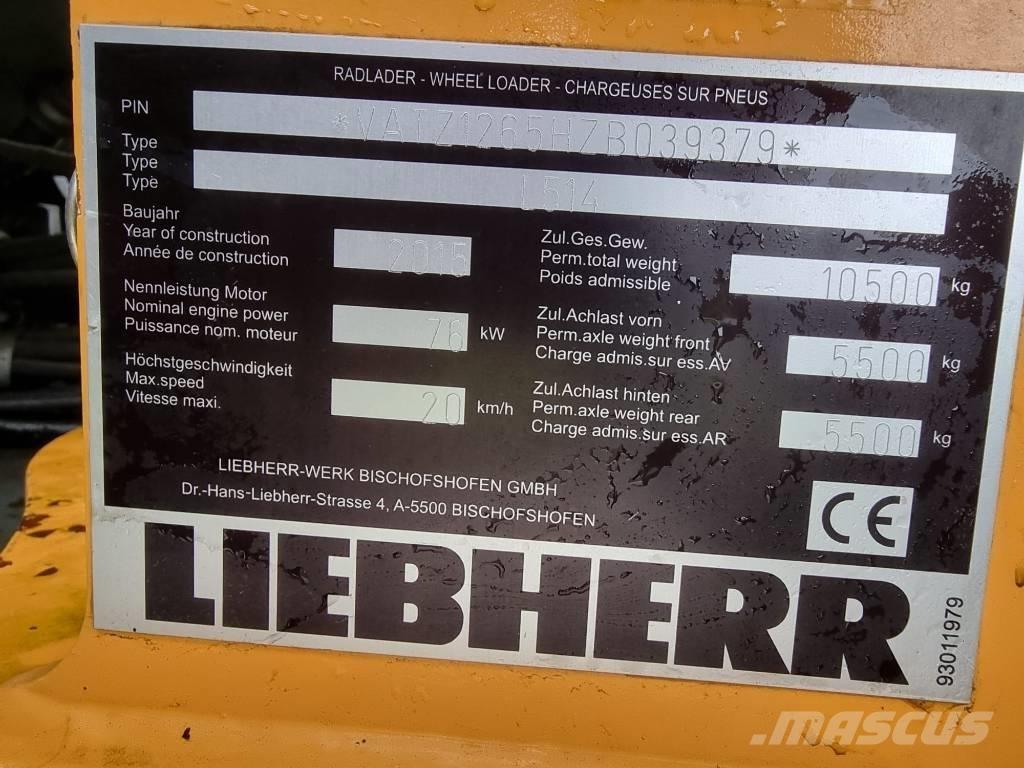 Liebherr L 514 Chargeuse sur pneus
