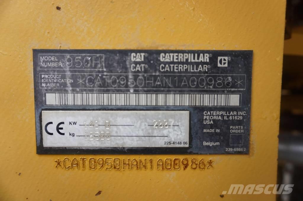 CAT 950 H Chargeuse sur pneus