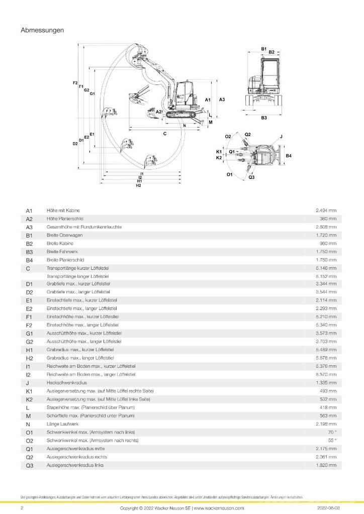 Wacker Neuson ET 42 Pelle sur chenilles