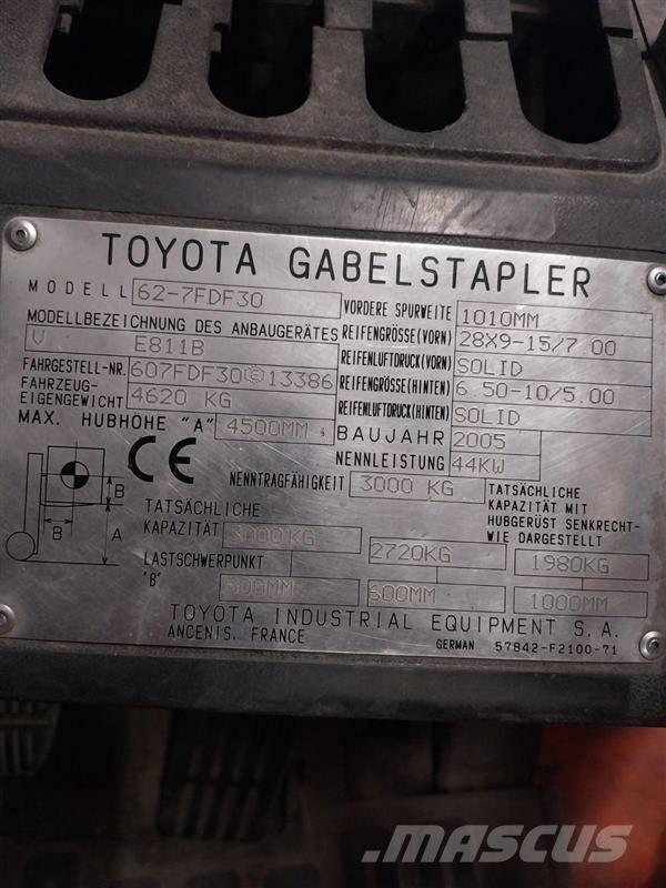Toyota 62-7FDF30 Autres Chariots élévateurs