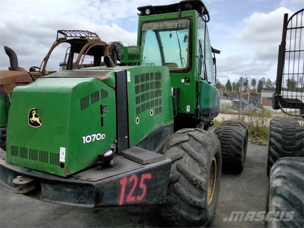 John Deere 1070 D Abatteuse