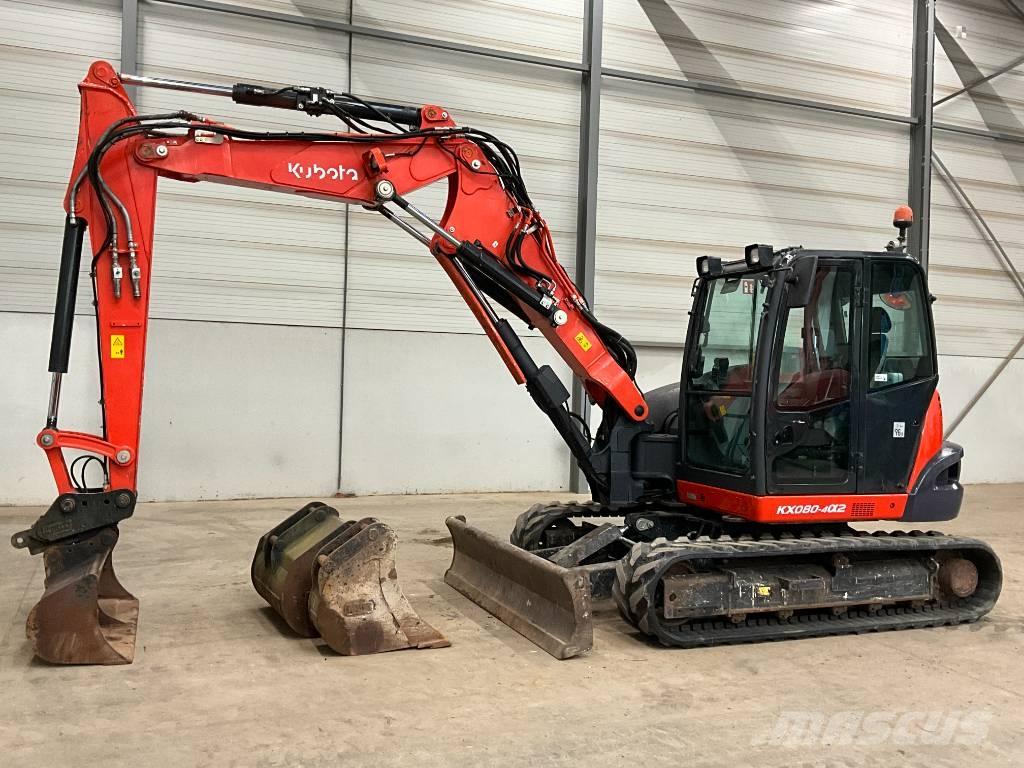 Kubota KX 080-4 A 2 Mini pelle 7t-12t