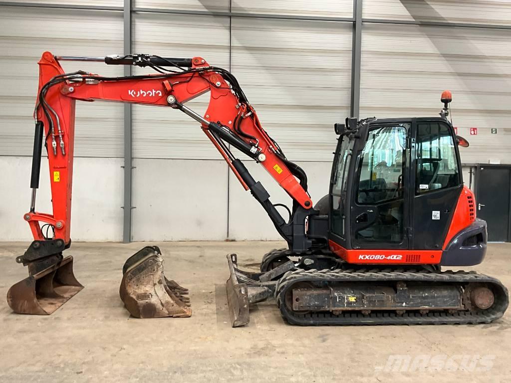 Kubota KX 080-4 A 2 Mini pelle 7t-12t