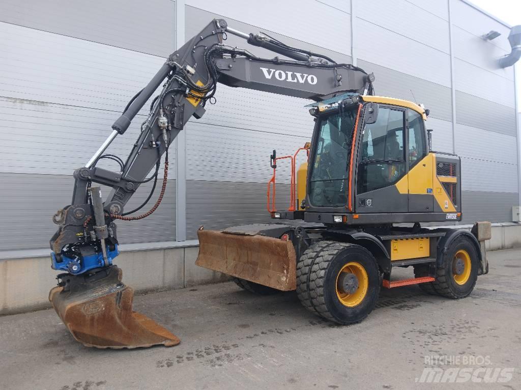 Volvo EWR150E Pelle sur pneus