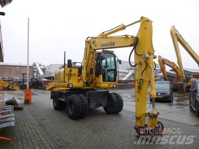 Komatsu PW 140-7 Pelle sur pneus