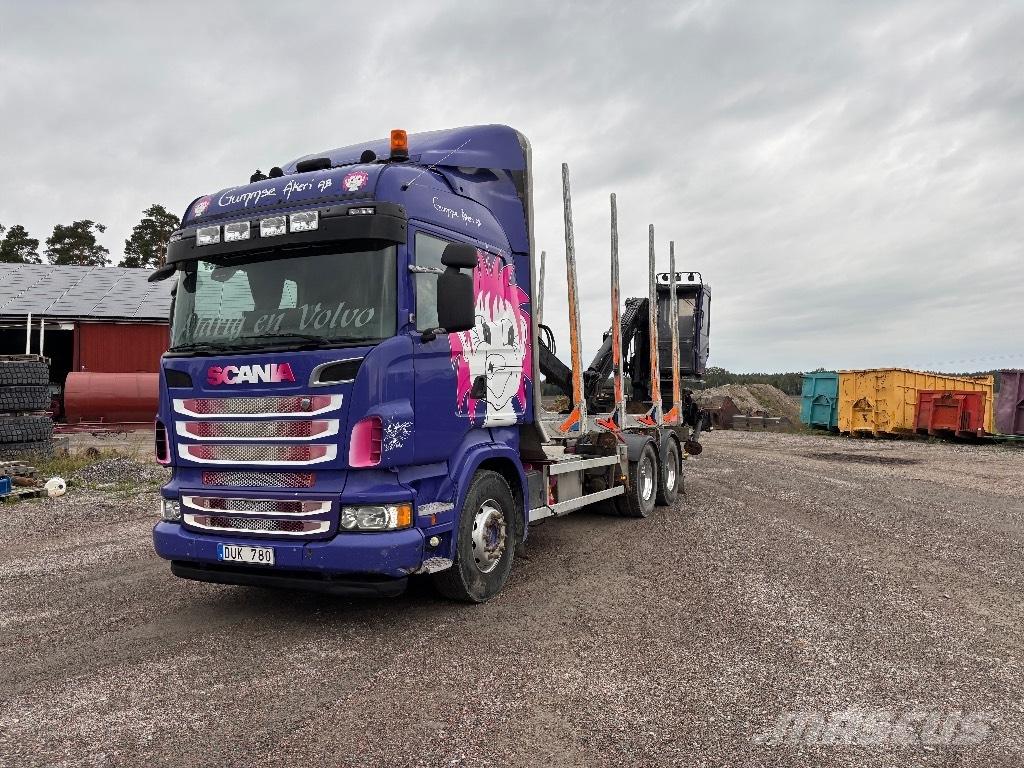 Scania 560. 6x4 Camion grumier