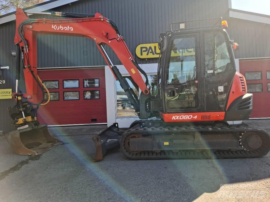 Kubota KX 080-4 Mini pelle 7t-12t