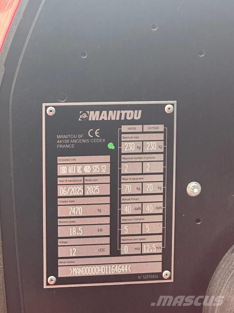 Manitou 180 ATJ Nacelles articulées