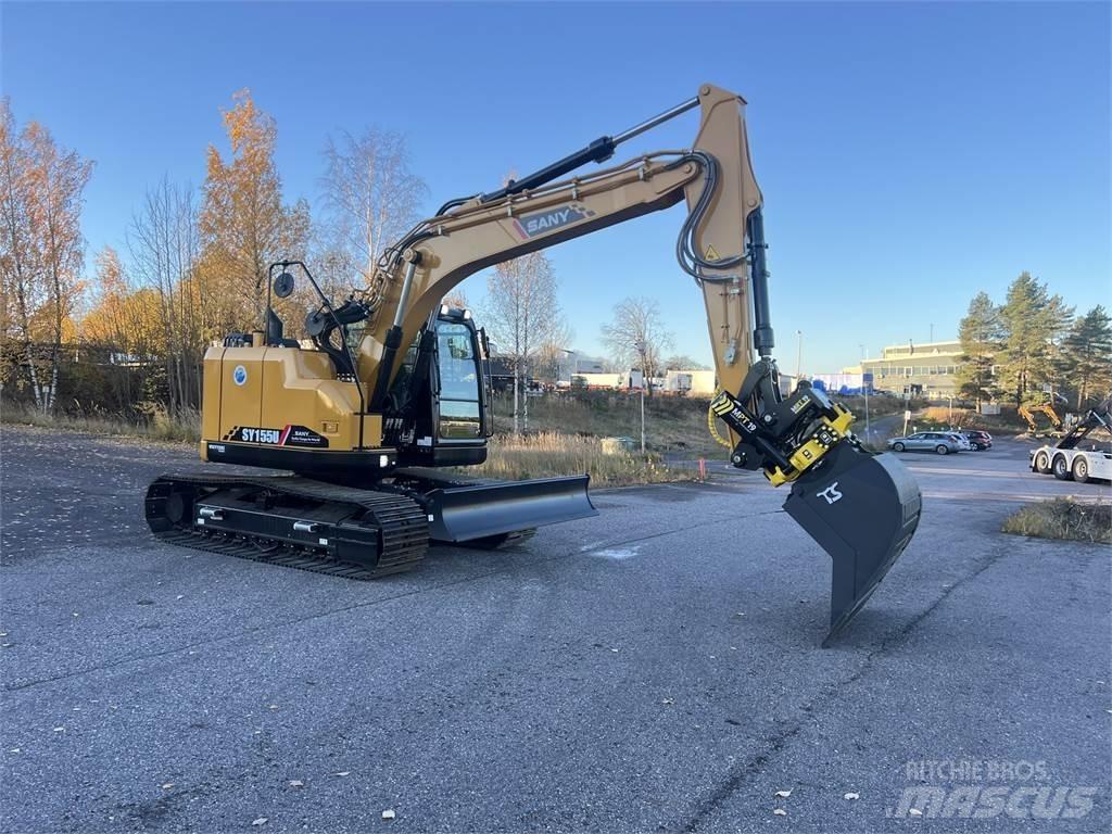 Sany SY155U Pelle sur chenilles