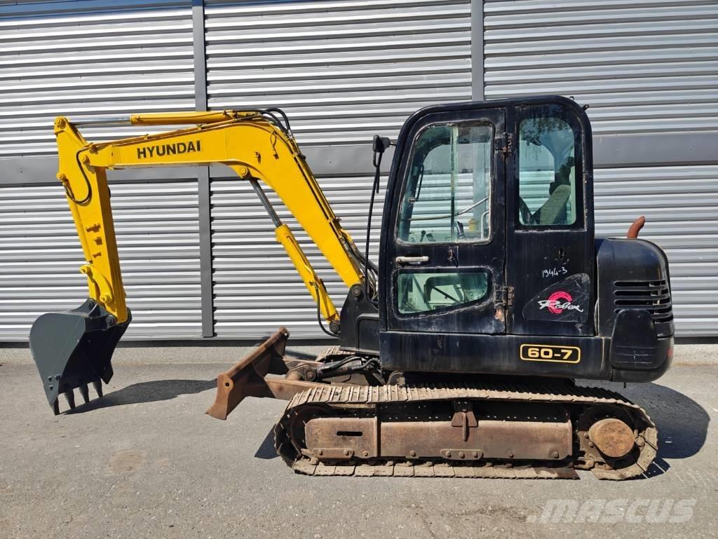 Hyundai R 60-7 Mini pelle < 7t
