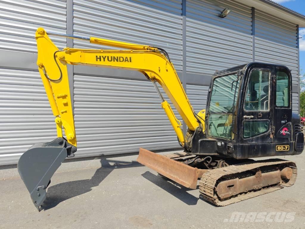 Hyundai R 60-7 Mini pelle < 7t